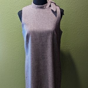 Perfect for work sheath style dress with bow detail on the shoulder.